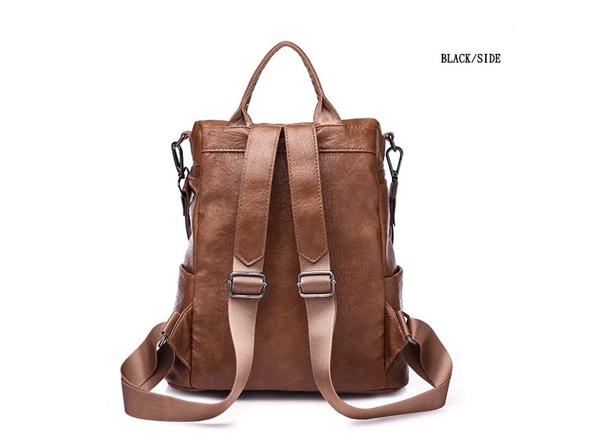 Women's Backpack - Dual Shoulder Bag - Milo Hub 56